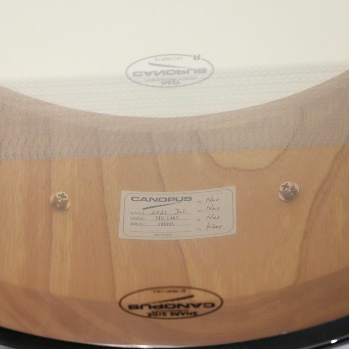 Canopus Zelkova Snare Drum 14X6.5in