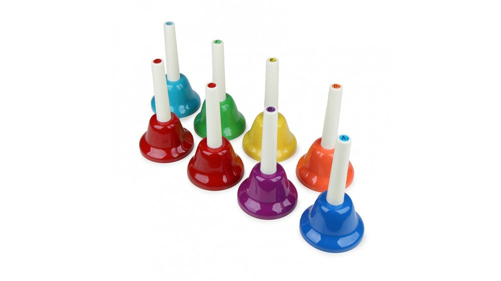 EMUS 8-Note Junior Handbell Set JHB-8 — Timpano-percussion