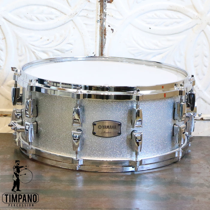 Caisse claire Yamaha Absolute Maple Hybrid 14X6po - Silver Sparkle