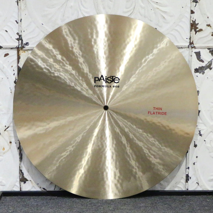 Paiste Formula 602 Thin Flat Ride Cymbal 20in