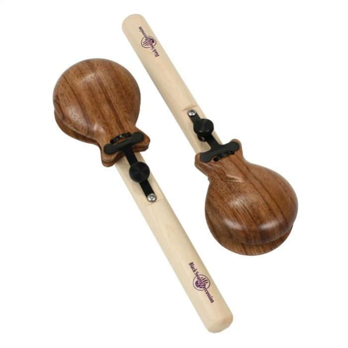 Black Swamp Percussion Grenadillo castanets on handles (pair)