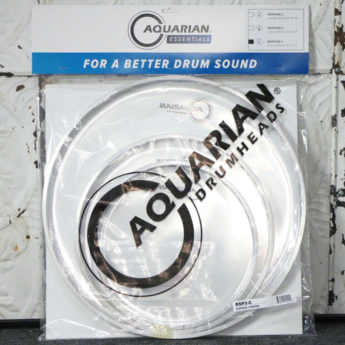 Aquarian Response 2 Clear Head Pack 10-12-16in