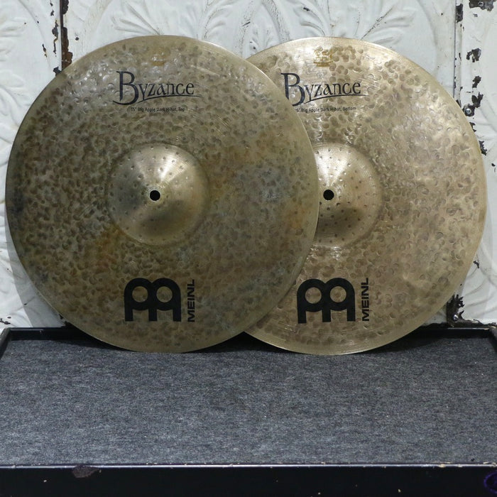 Cymbales hi-hat Meinl Byzance Big Apple Dark 15po (996/1282g)