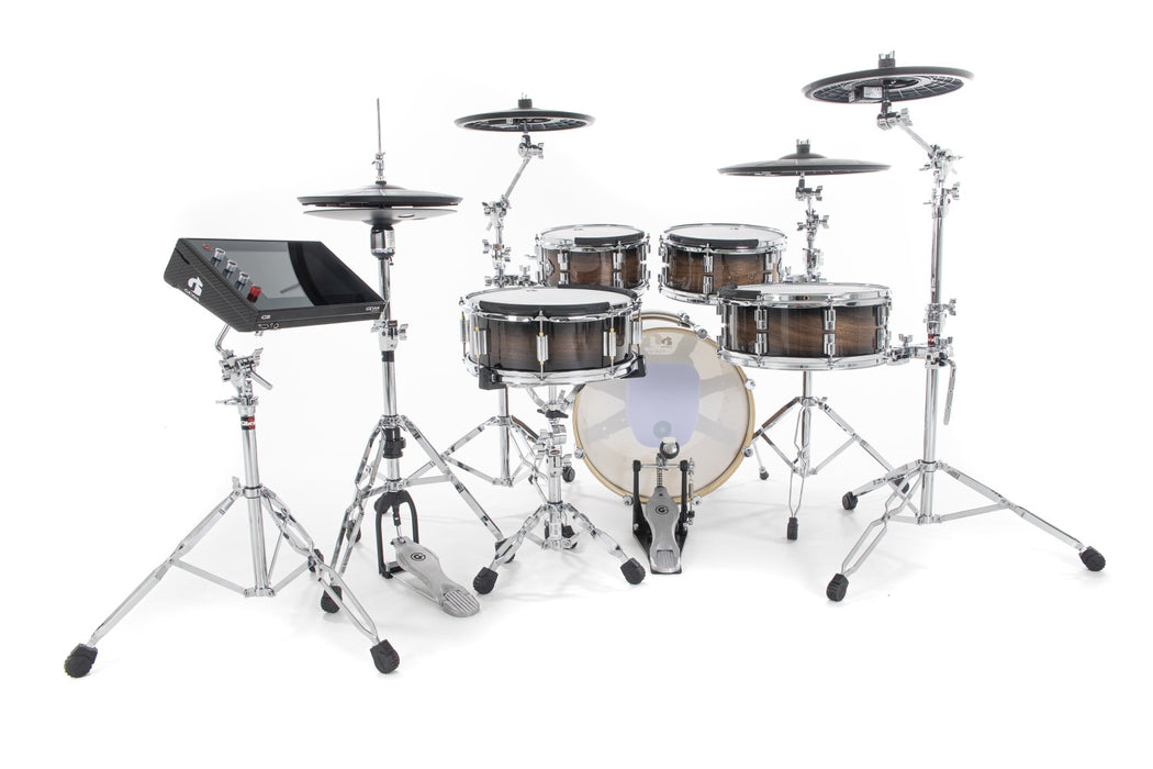 GEWA G9 Pro 5L Electronic Drum Set walnut