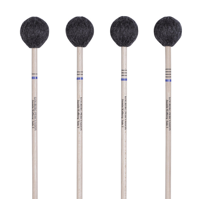 Kolberg 709 marimba mallets Jasmin Kolberg Solo 3 blue set of 4