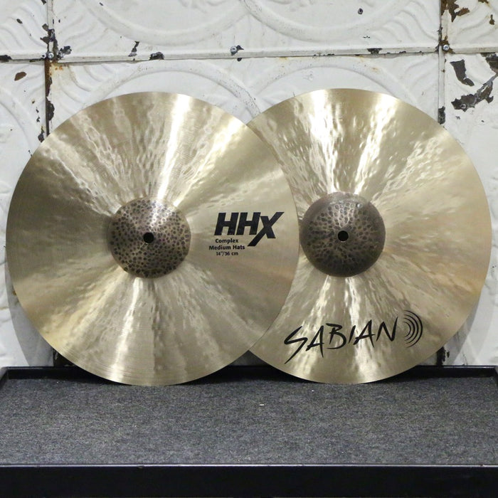 Cymbales hi-hat Sabian HHX Complex Medium 14po