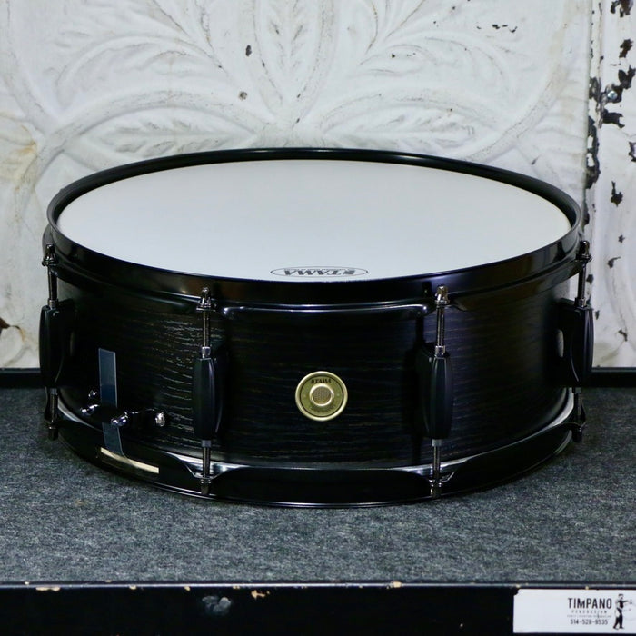 Caisse claire Tama Woodworks 14X5.5po - Black Oak Wrap