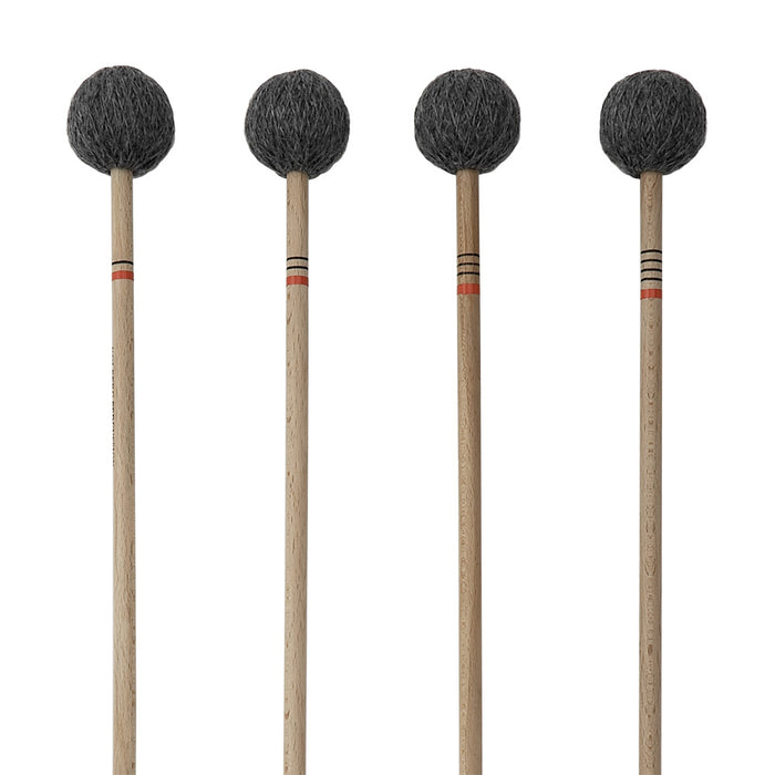 Kolberg 702L marimba mallets Jasmin Kolberg Solo 1 red long set of 4