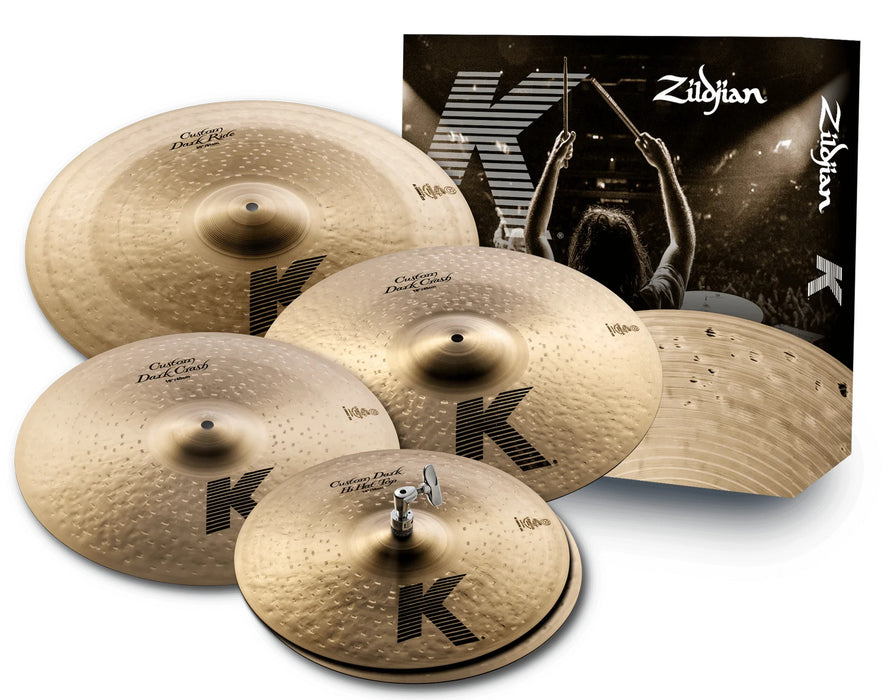 Ensemble de cymbales Zildjian K Custom Dark Box Set