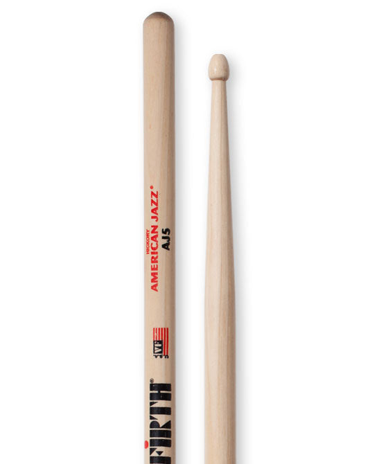 Baguettes de caisse claire Vic Firth American Jazz AJ5