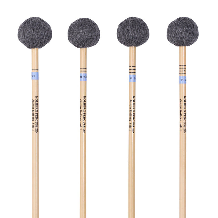 Kolberg R701 marimba mallets Jasmin Kolberg Solo 1 blue set of 4 rattan