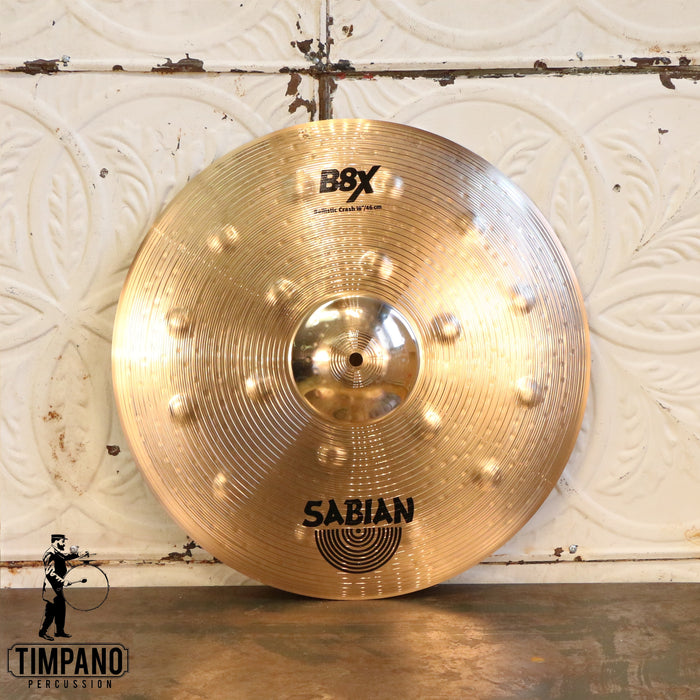 Sabian B8X Cymbale crash balistique 18 pouces