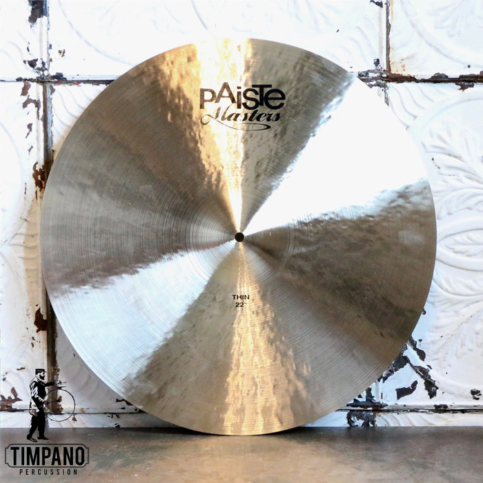 Paiste Masters Cymbale fine 22 pouces