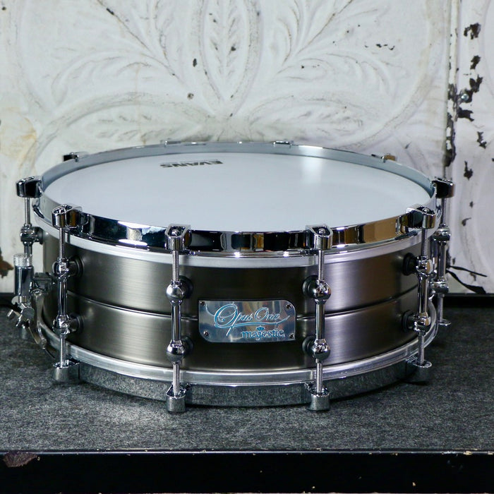 Majestic Opus One Snare Drum 14X5 (Brass Shell 1.2mm)