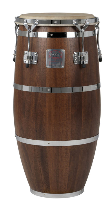 Gon Bops Mariano Mahogany Stain/Chrome Tumba 12.5in