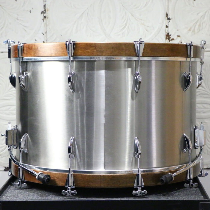 ASBA Drum Kit 24-13-16in - Brushed Stainless Steel