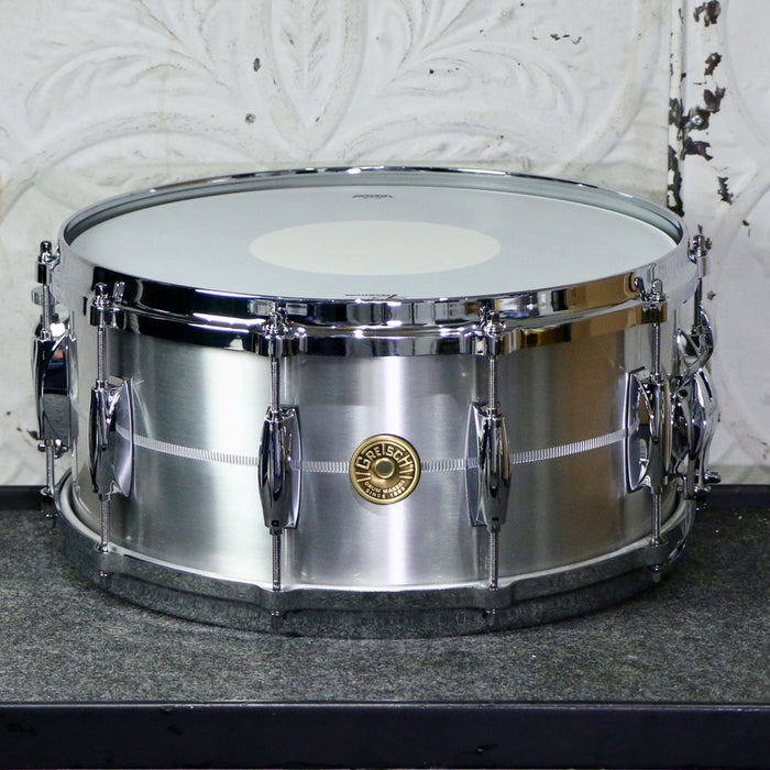 Caisse claire Gretsch USA Solid Aluminum 14X6.5po