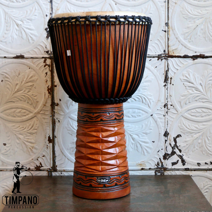 Djembe GMP Pro Series (Diamond Carving Natural) 60cm