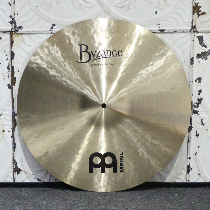 Meinl Byzance Cymbale crash traditionnelle moyenne fine 18 pouces