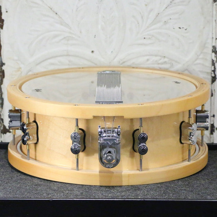 PDP Concept Maple Snare 14X5.5in - Natural Lacquer, wood hoops