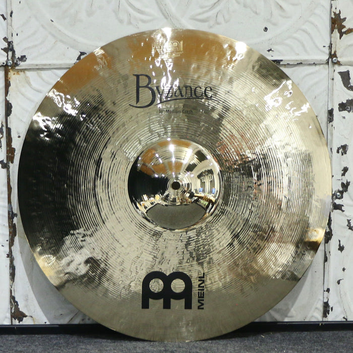 Cymbale crash Meinl Byzance Medium Brilliant 18po (1526g)