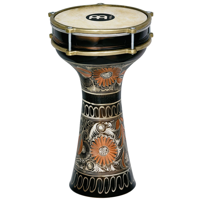 Meinl Darbuka gravée à la main 7-7/8X15-1/2po - Cuivre