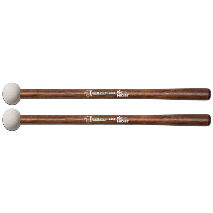 Baguettes de grosse caisse Vic Firth MB1H Dur Petit (paire)