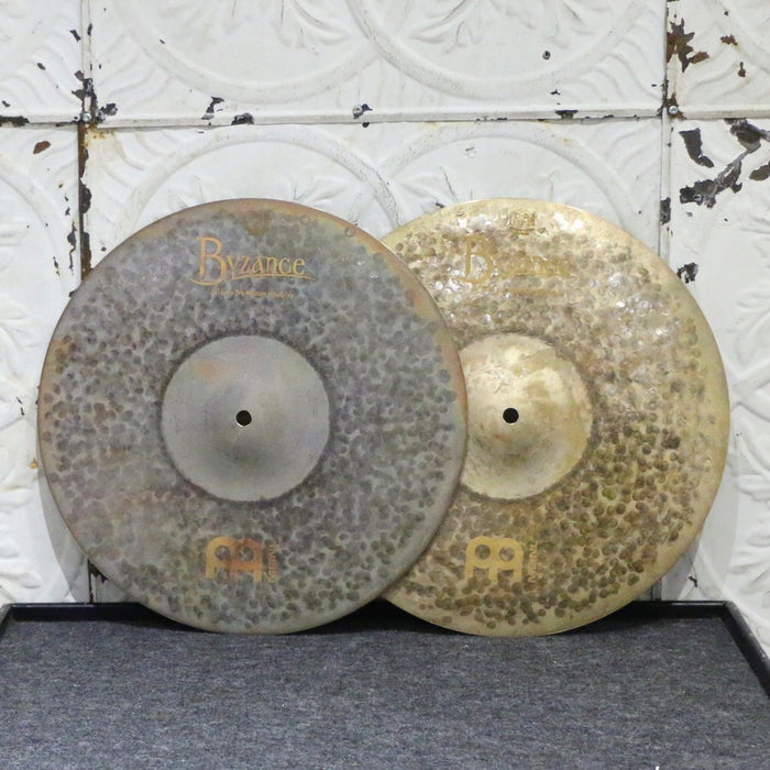 Meinl Byzance Extra Dry Medium Hi-hat Cymbals 14in (846/1406g)