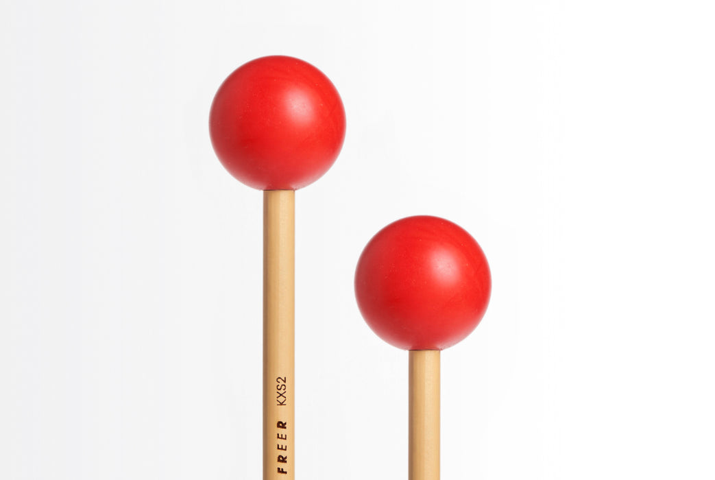 Freer Percussion KXS2 Medium Red Poly Solo Xylophone