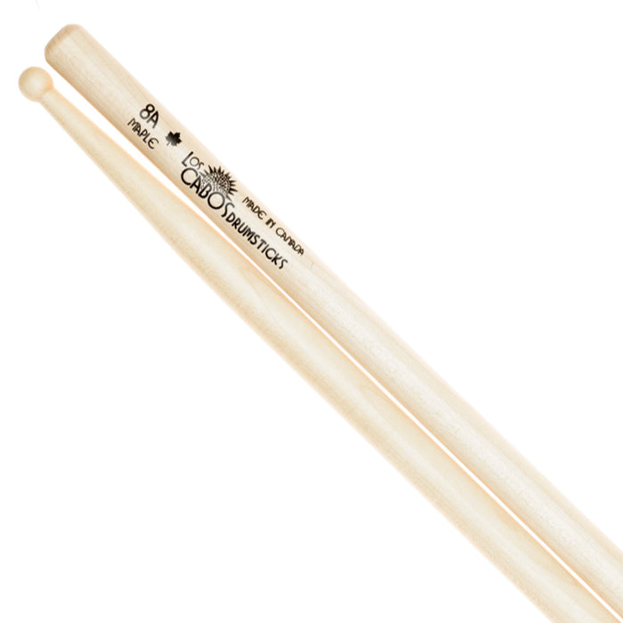 Los Cabos 8A Drum Sticks - Maple