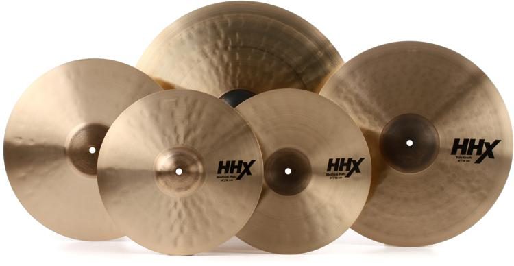 Ensemble de cymbales Sabian HHX Performance 14-16-18-21 pouces