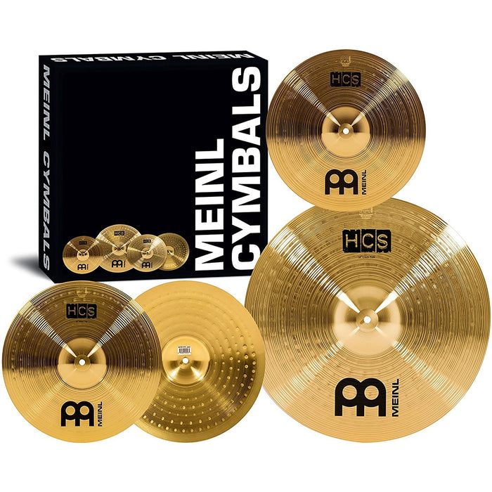 Meinl HCS Starter Set 14in Hats HCS 18in Crash Ride, FREE HCS14C