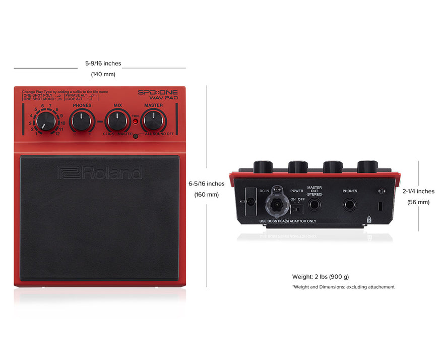 Pad Roland SPD-1W SPD ONE WAV