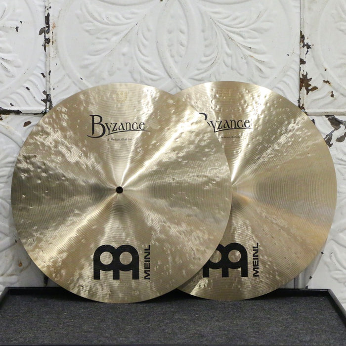 Meinl Byzance Traditional Medium Hi-hat Cymbals 16in