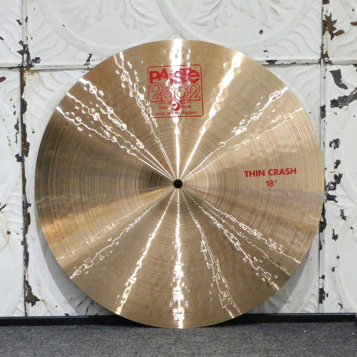 Paiste 2002 Cymbale crash fine 18 pouces