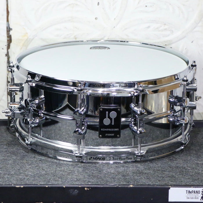 Sonor Kompressor Snare Drum Steel 14X5.75in