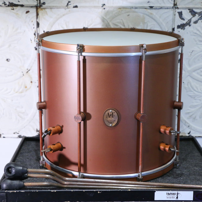 A&F Featherweight Drum Kit 20-13-16in - Burnt Orange Patina