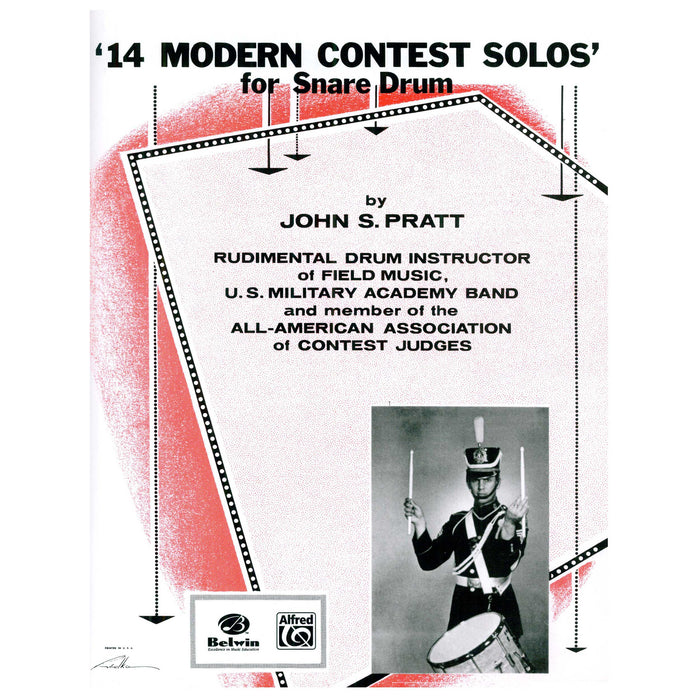 14 Modern Contest Solos for snare drum- John S. Pratt