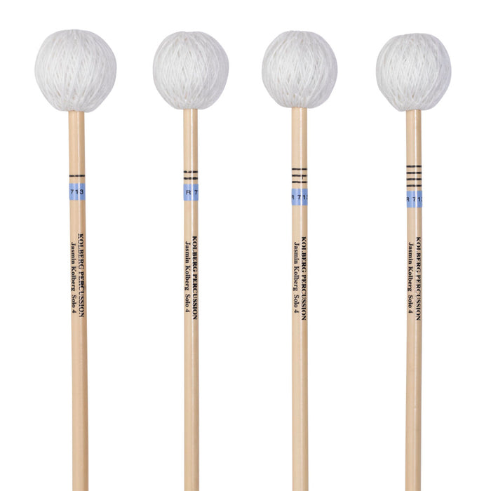 Kolberg R713 marimba mallets Jasmin Kolberg Solo 4 blue set of 4 rattan