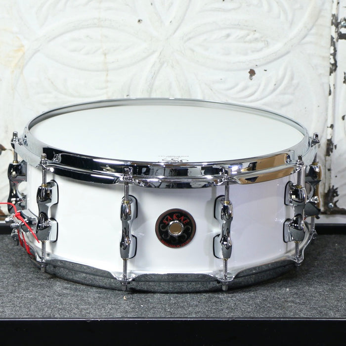 Caisse claire Sakae Maple 14X5.5po - Pearl White