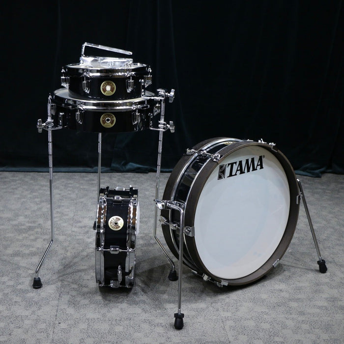 Tama Club-JAM Pancake Drum Kit 18-10-13-12in - Hairline Black