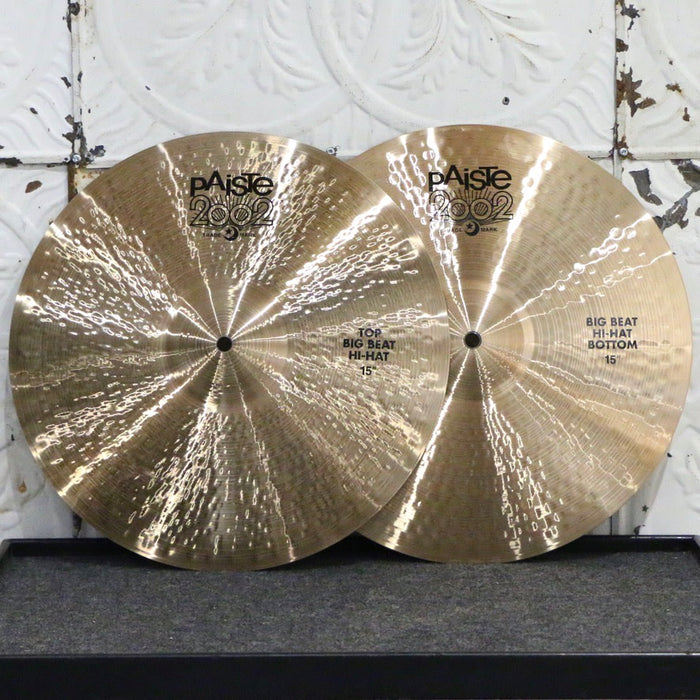 Paiste 2002 Big Beat Cymbales charleston 15 pouces