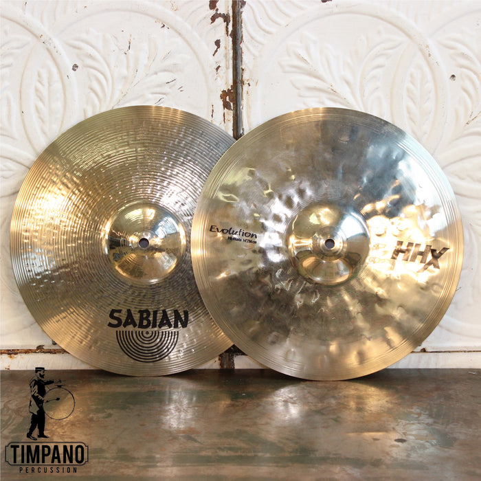 Cymbales hi-hat Sabian HHX Evolution 14po