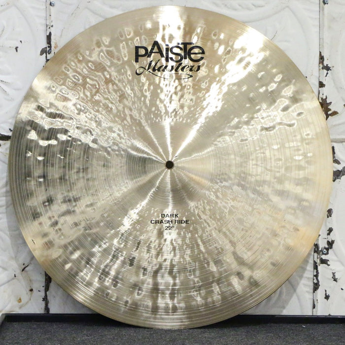 Paiste Masters Dark Crash/Ride Cymbale 22 pouces