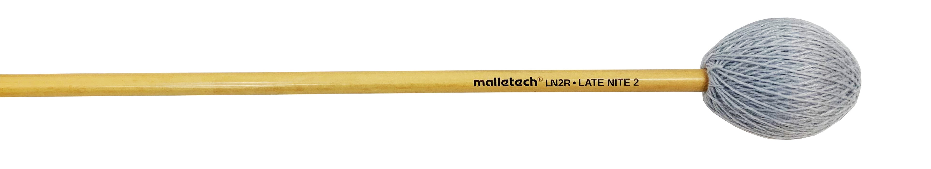 Malletech Late Nite Series Marimba Mallets LN2R soft rattan