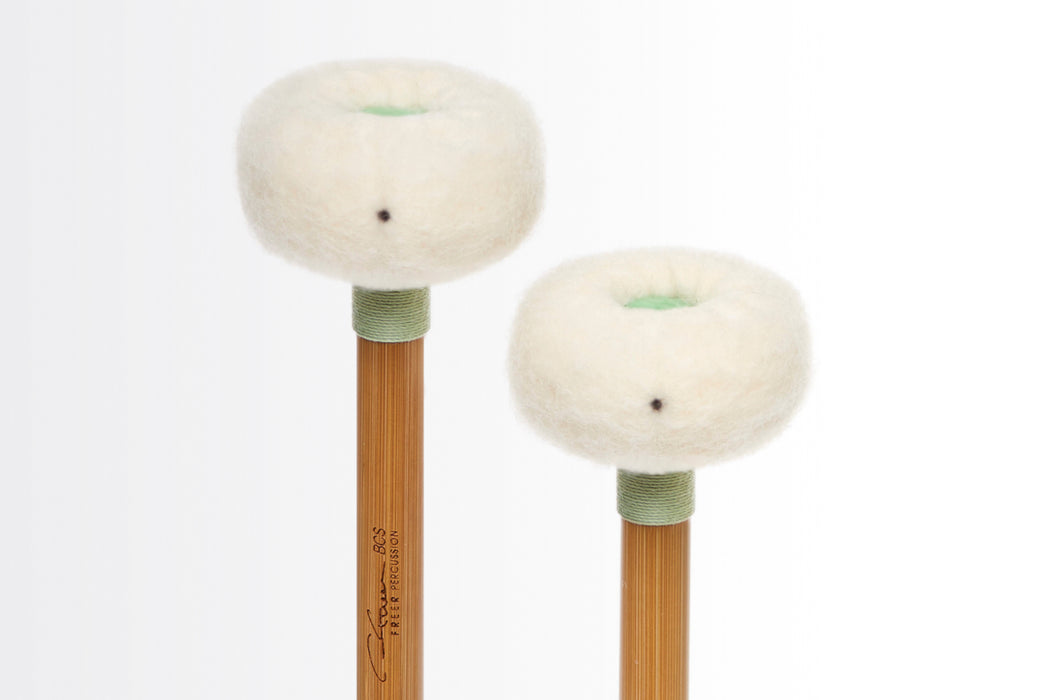 Freer Percussion BCS SOFT Bamboo Cork Core With Thick German Felt Timpani