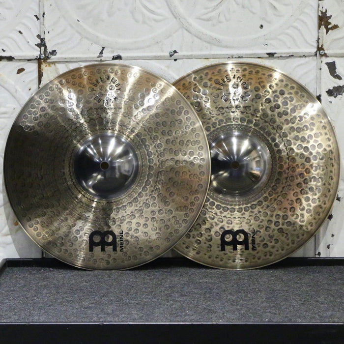 Cymbales hi-hat Meinl Pure Alloy Custom Medium Thin 14po 