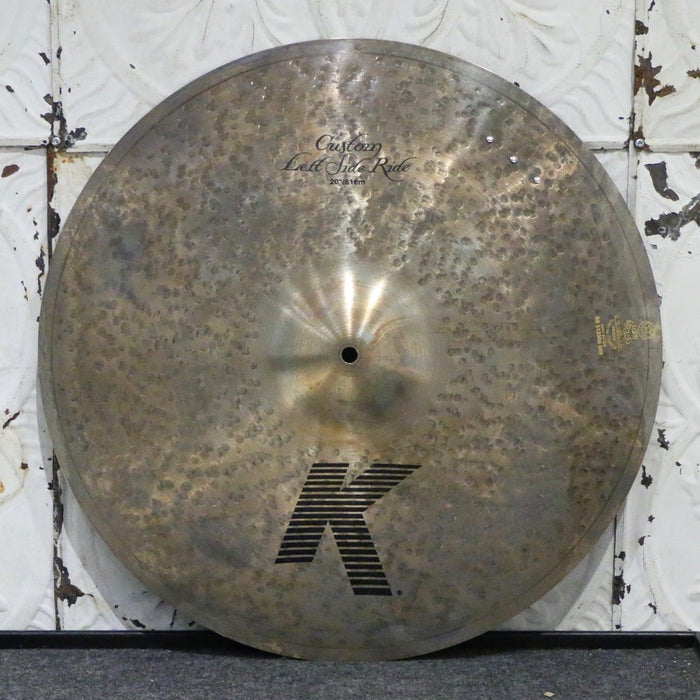 Zildjian K Custom Left Side Ride Cymbal 20in - with rivets