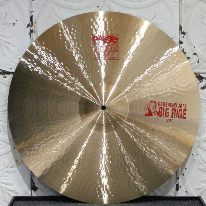 Paiste 2002 "Reverand Al's" Cymbale Big Ride 24 pouces