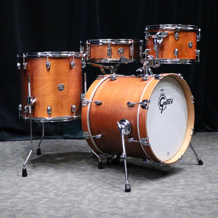 Batterie Gretsch Catalina Club Jazz 18-12-14+14po - Satin Walnut Glaze